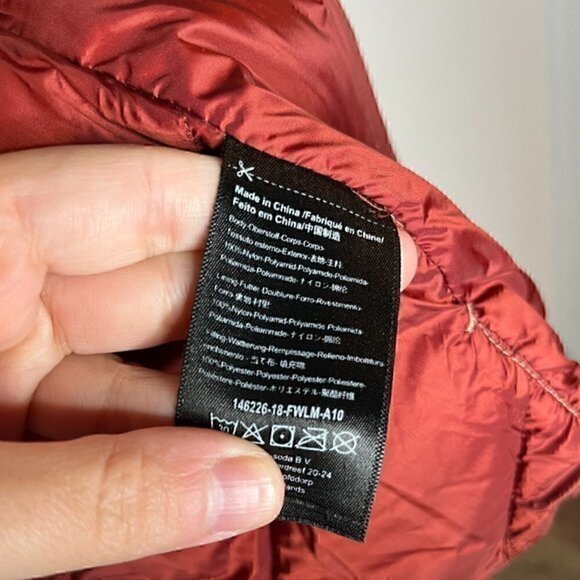 Scotch & Soda Maison Scotch cheetah print quilted puffer jacket - Picture 8 of 10